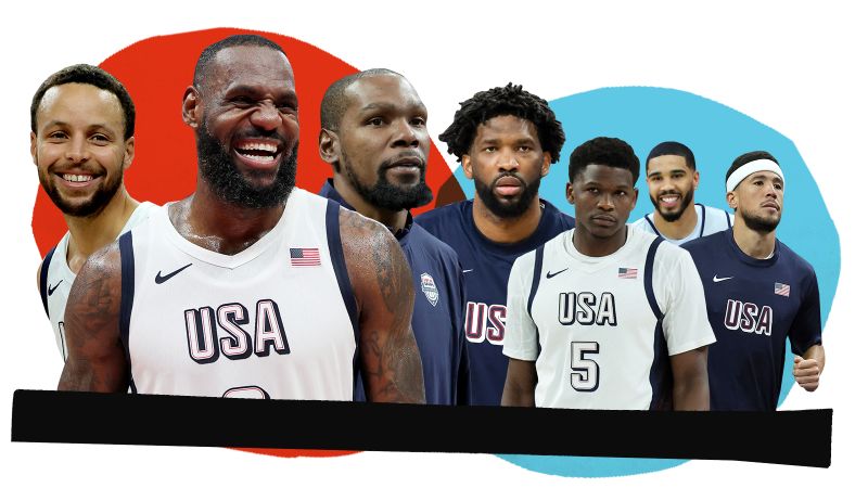 The Re-Dream Team: LeBron James leads a star-studded roster as Team USA goes for Olympic gold