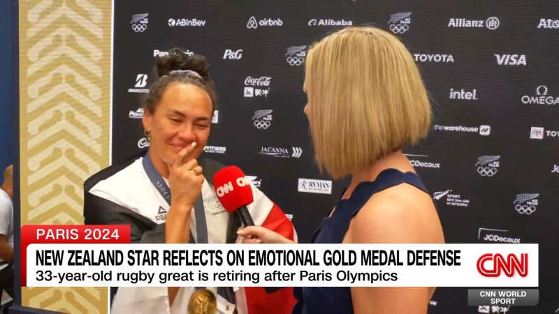 Paris 2024: New Zealand rugby star reflects on emotional gold medal defense