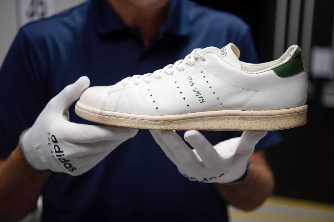 A now rare Stan Smith-Robert Haillet sneaker.