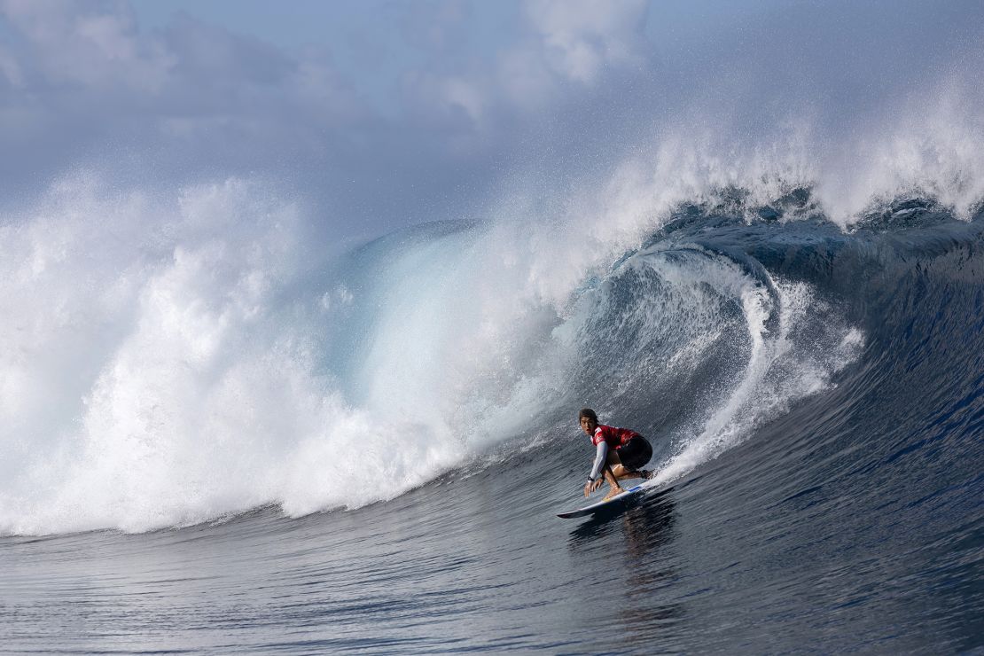 Teahupo'o is regarded as one of the most fearsome waves in the world.