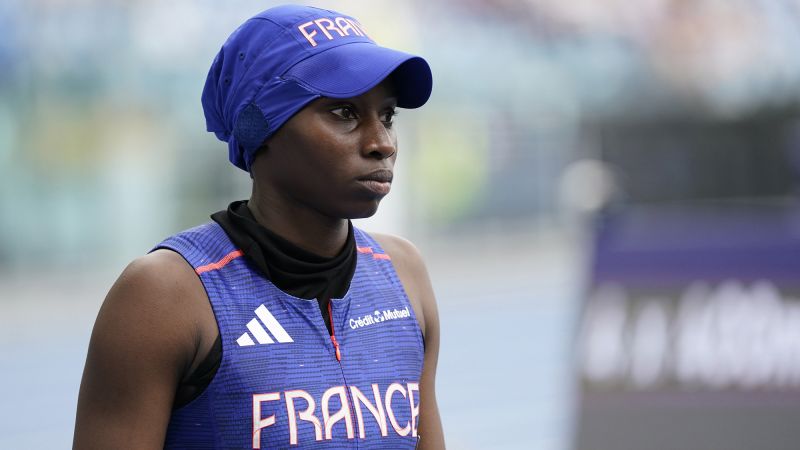 French sprinter to take part in Opening Ceremony despite not being allowed to wear a headscarf