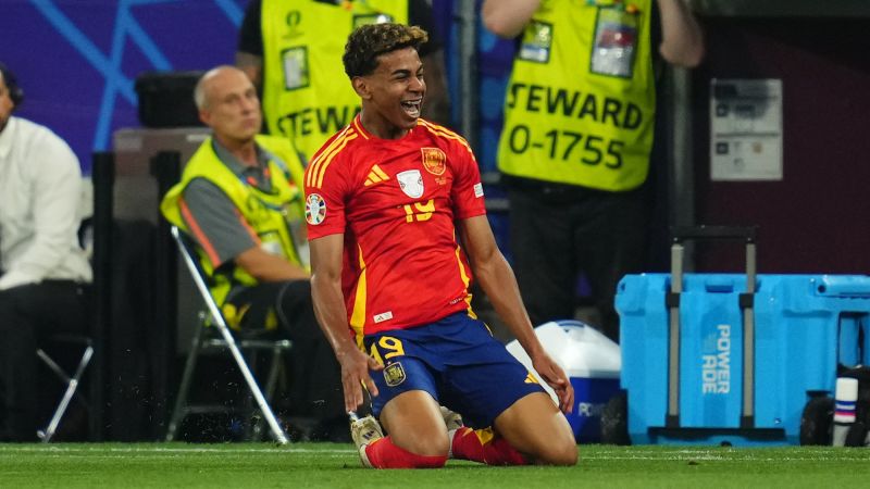 Lamine Yamal: Spain beats France to reach Euro 2024 final after historic goal from 16-year-old