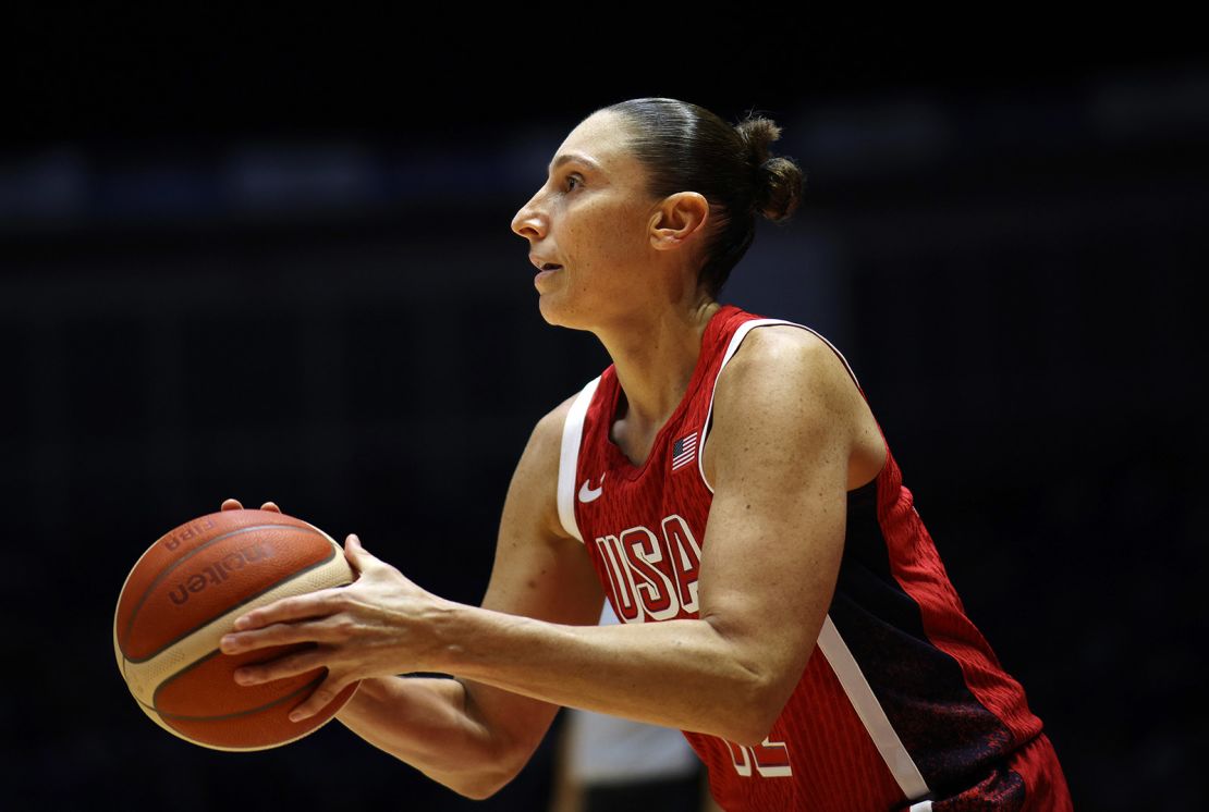 Diana Taurasi is aiming to win her sixth Olympic gold medal.