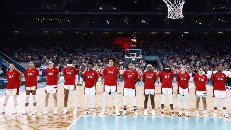 Team USA women’s basketball squad emphasizes endorsement of Kamala Harris for president