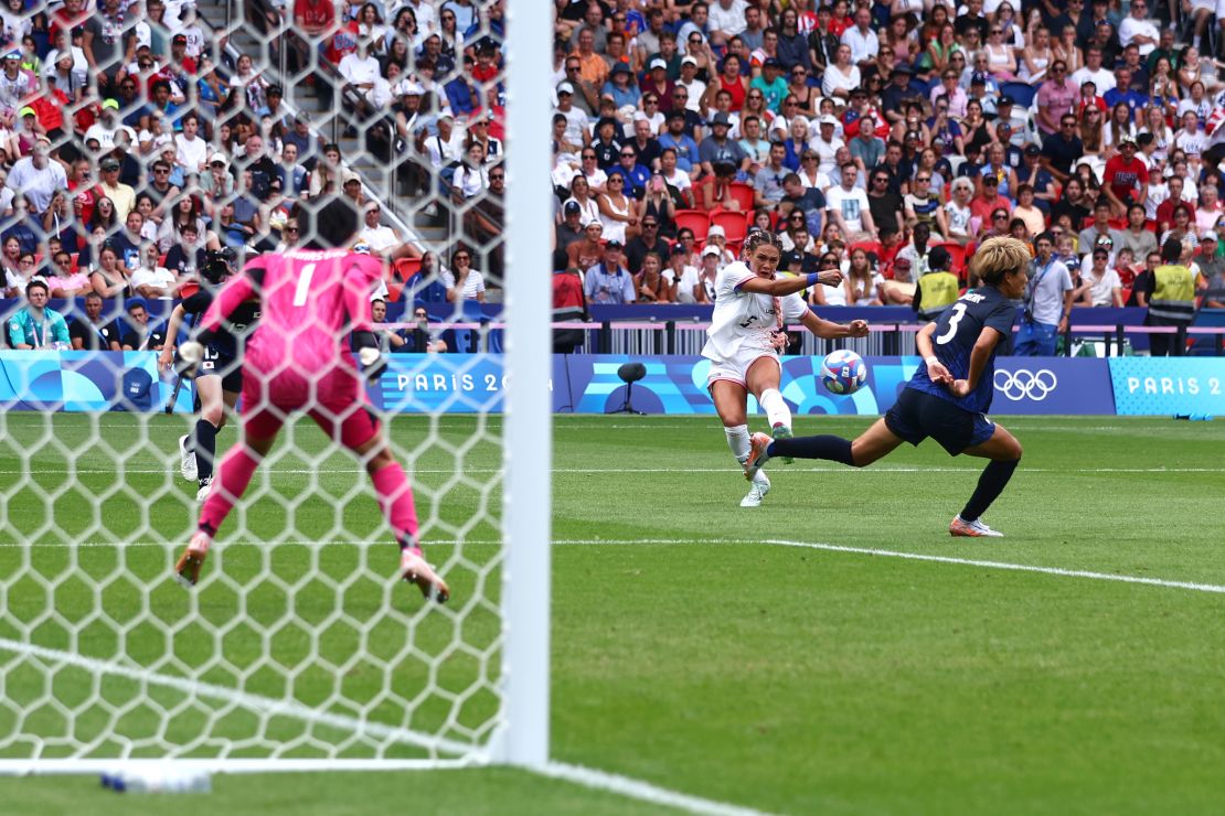 Rodman scores against Japan.