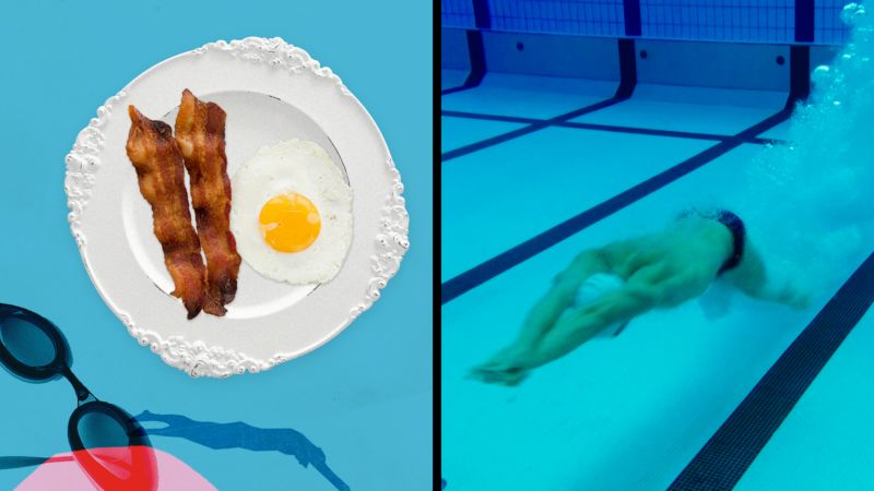 See how much an Olympic athlete eats in a day