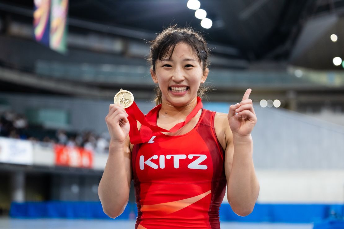 Yui Susaki is the first in her sport to achieve a "grand slam" of world championships.