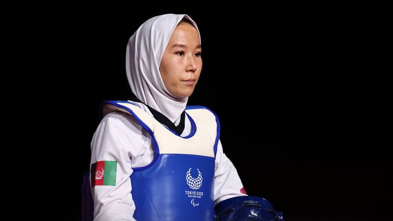 Three years after the fall of Kabul, this Paralympian hopes to inspire women around the world through her act of defiance