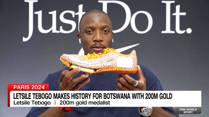 Letsile Tebogo makes history for Botswana with 200m gold