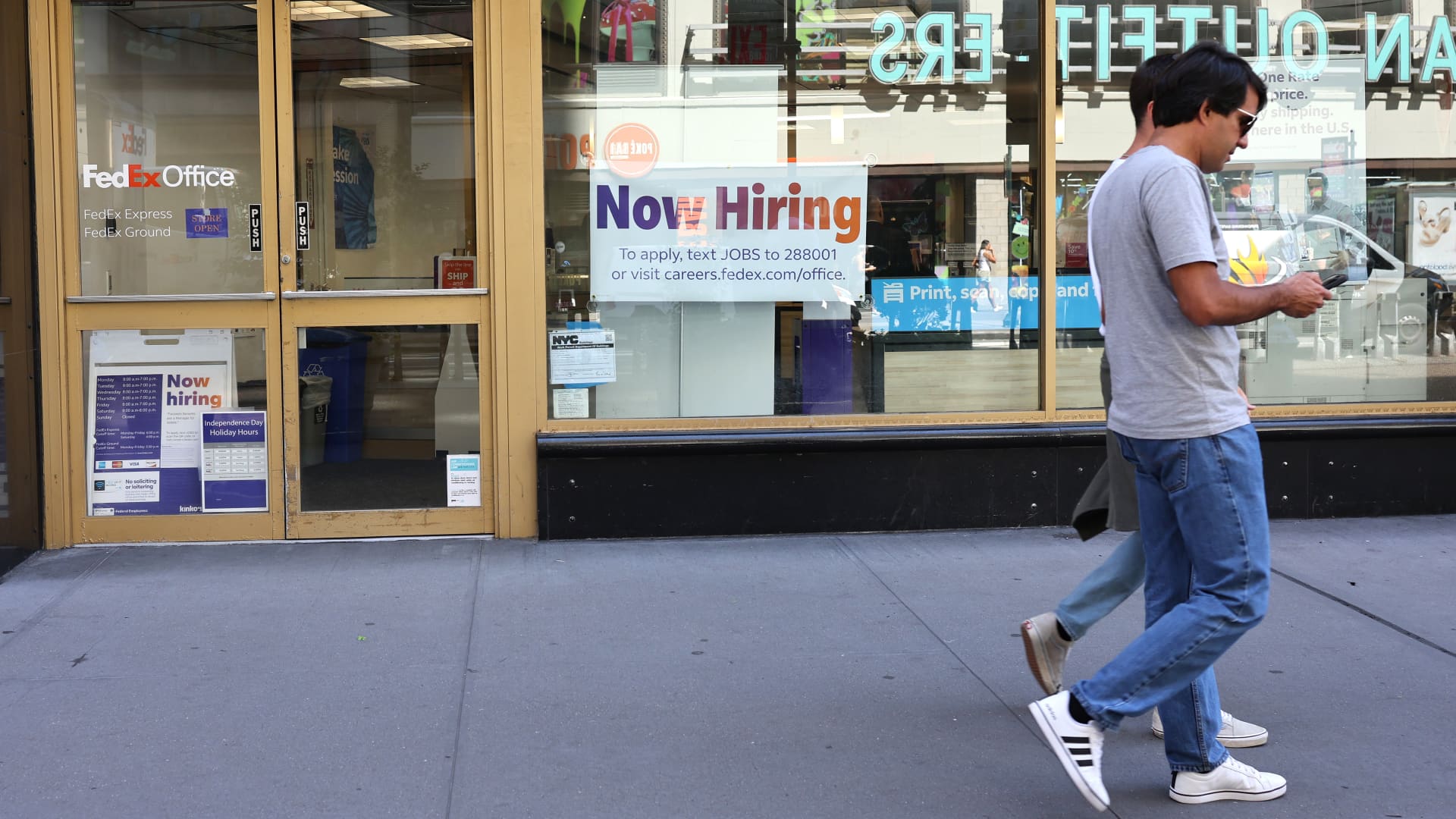 U.S. job market slows, but it’s not yet a ‘three-alarm fire,’ economist says