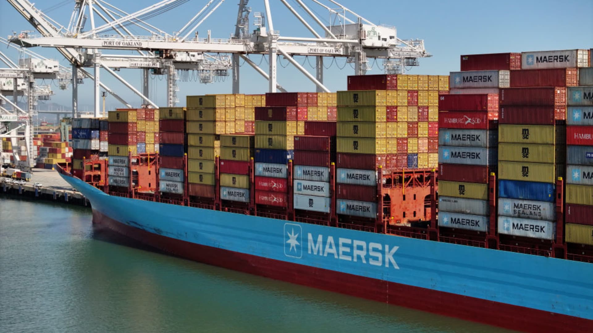 No sign of U.S. recession in freight demand, CEO of shipping giant Maersk says