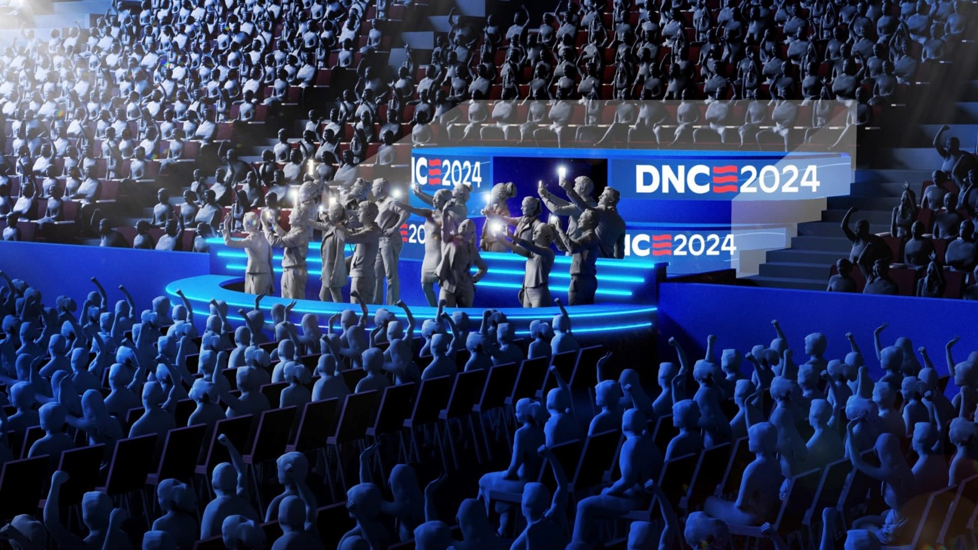 Democrats grant special convention access to more than 200 content creators