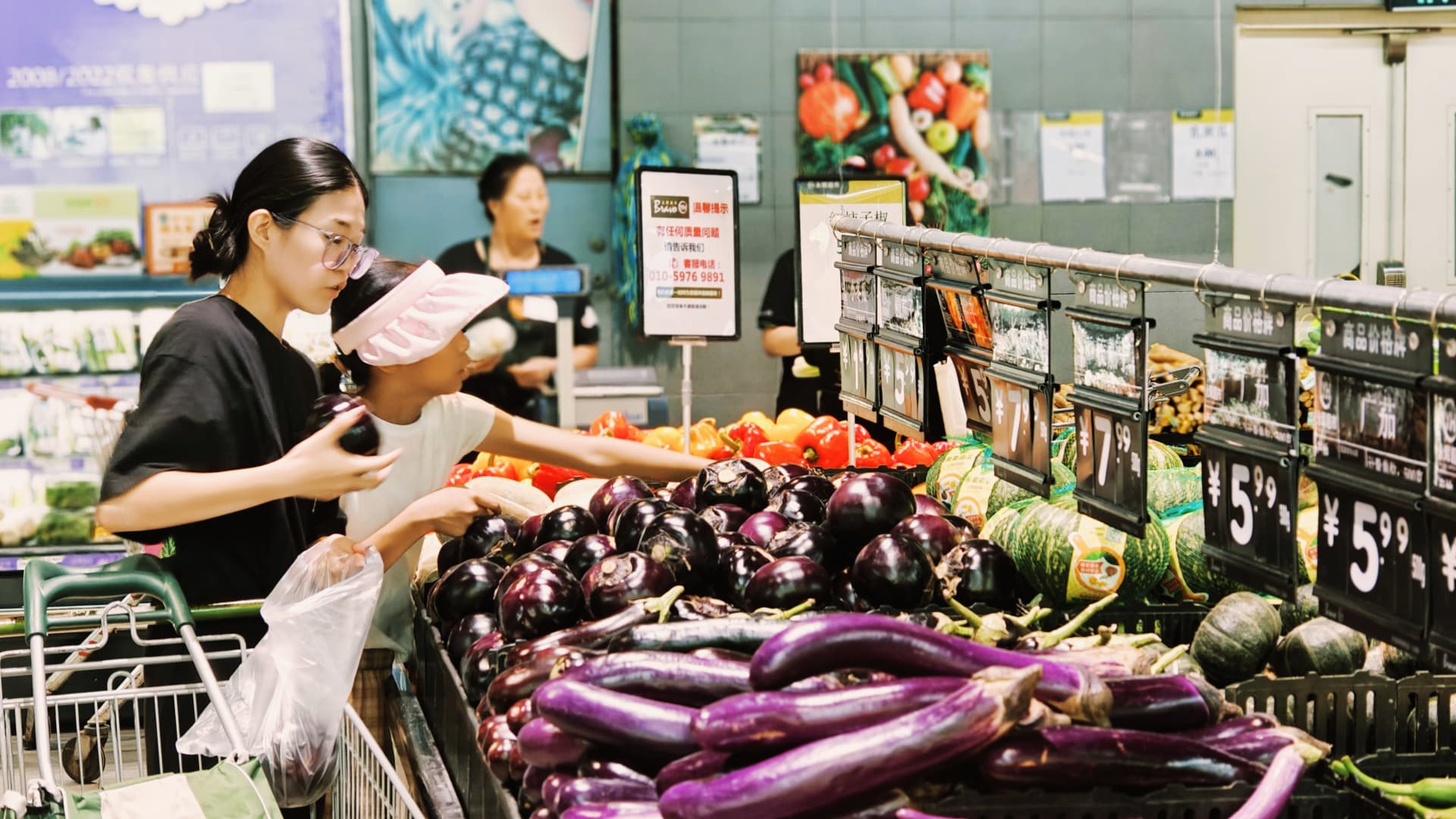 China’s CPI climbs by a less-than-expected 0.6% as transport and home goods prices fall