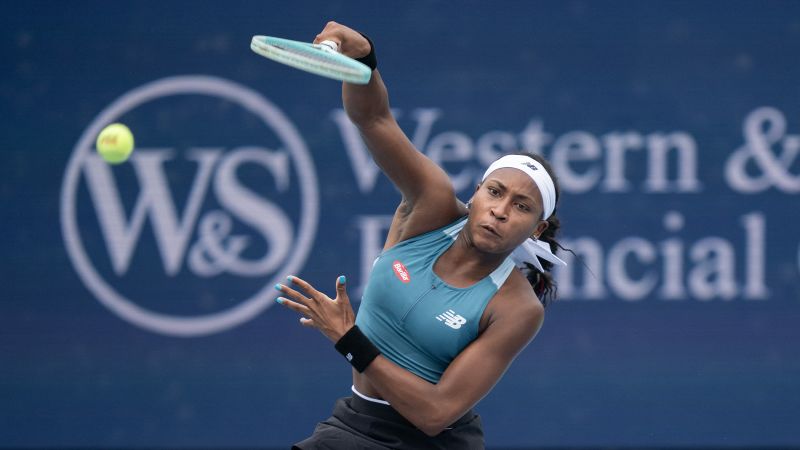 Cincinnati Open: Defending champion Coco Gauff loses in first round of final tournament before US Open