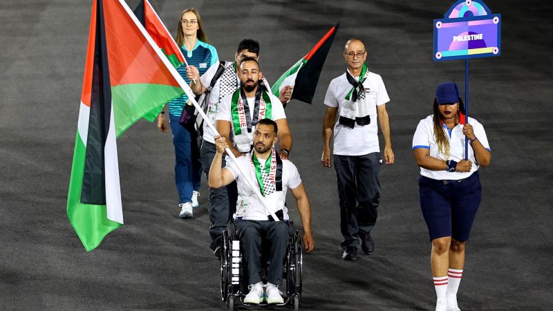 Fadi Aldeeb, the sole Palestinian Paralympic athlete, wants to show that ‘there is also life’ in Gaza