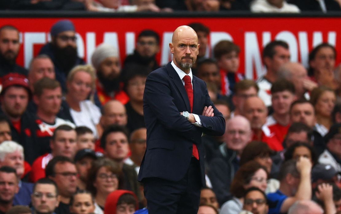 Erik ten Hag is in his third season managing Manchester United.