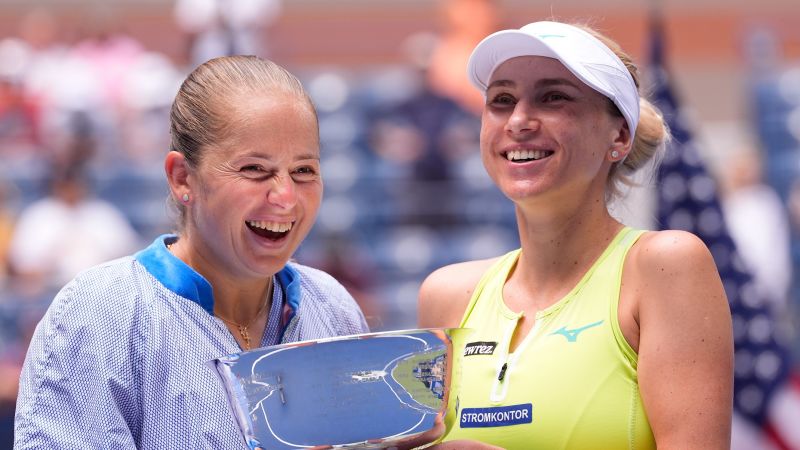 This tennis player was supposed to be at her wedding. But winning the US Open women’s doubles title changed her plans