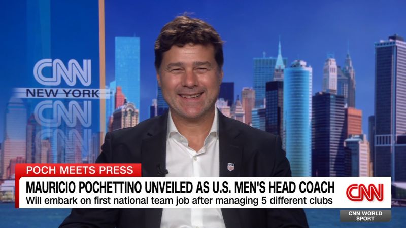 Mauricio Pochettino unveiled as U.S. men’s head coach