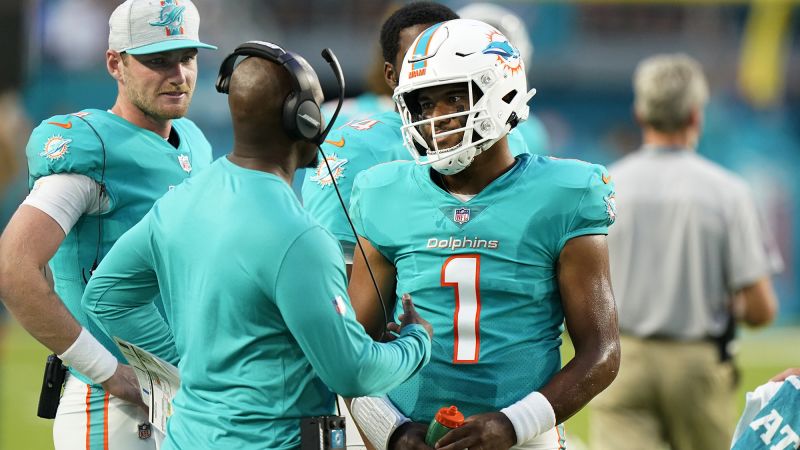 Miami Dolphins QB Tua Tagovailoa criticizes former head coach Brian Flores, calls him a ‘terrible person’