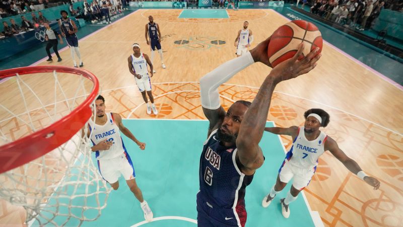 Team USA wins the gold medal in men’s basketball, defeating France in a thriller