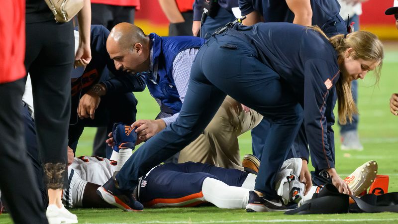 Chicago Bears’ Douglas Coleman III released from hospital and returning to Chicago after frightening on-field injury