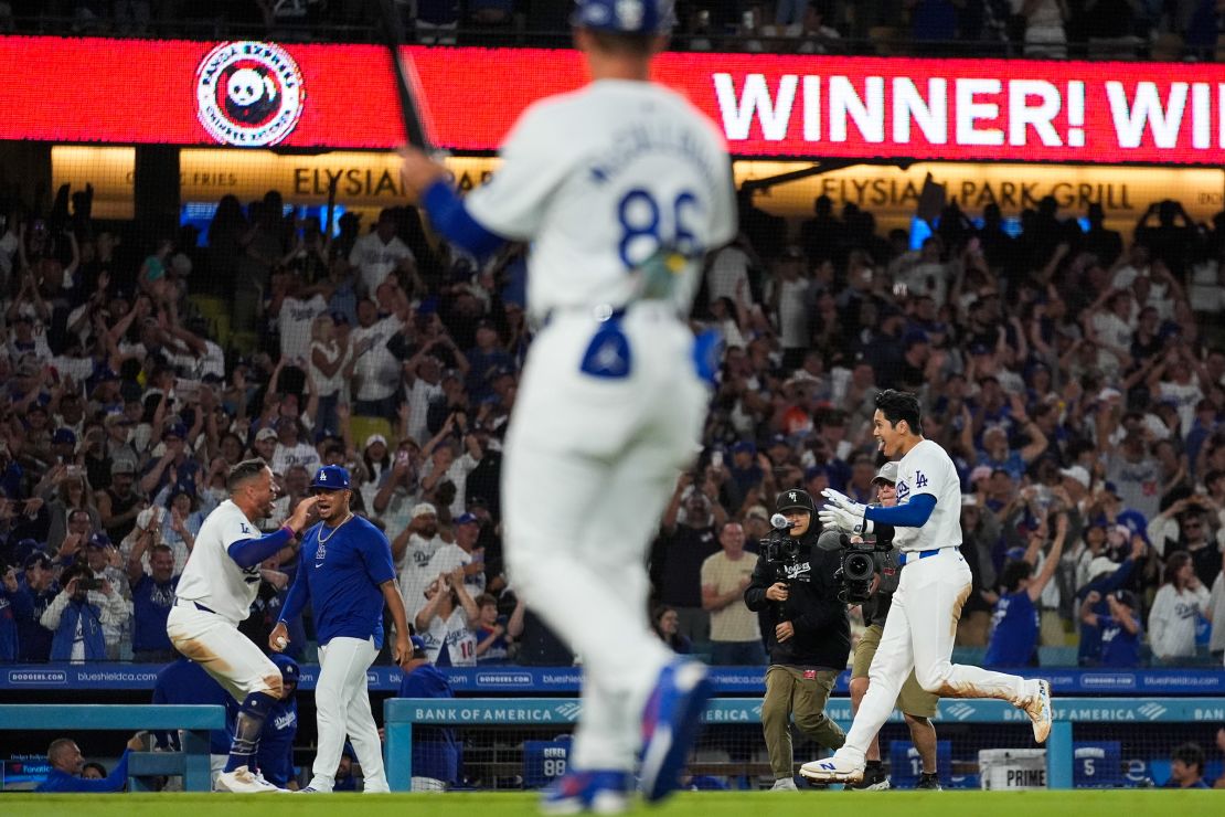 Ohtani's walk-off grand slam sealed a 7-3 victory over the Tampa Bay Rays.