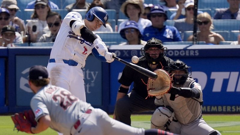 Shohei Ohtani ties career-high 46 home runs in Dodgers 4-0 win to move closer to historic 50-50