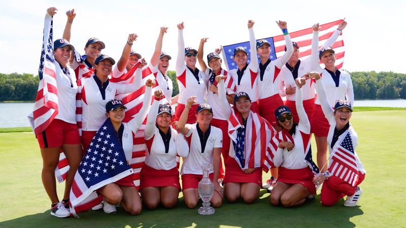 Team USA wins Solheim Cup for the first time since 2017 with victory over Europe