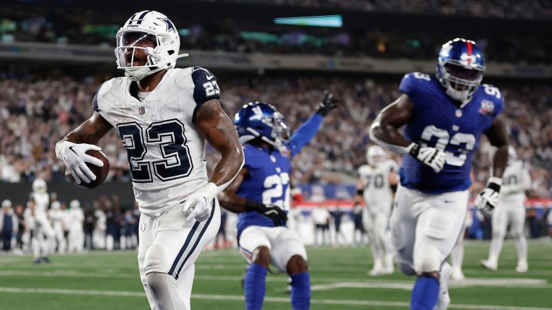 Cowboys get much-needed win as Dallas edges past the New York Giants, 20-15