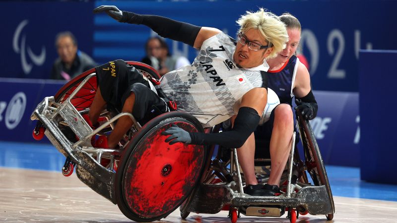 Japan defeats USA to win wheelchair rugby gold at Paris Paralympics