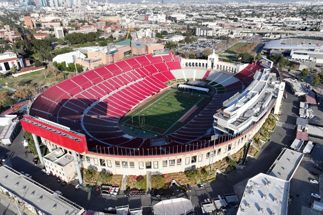 The Los Angeles Memorial Coliseum will host the track and field events.