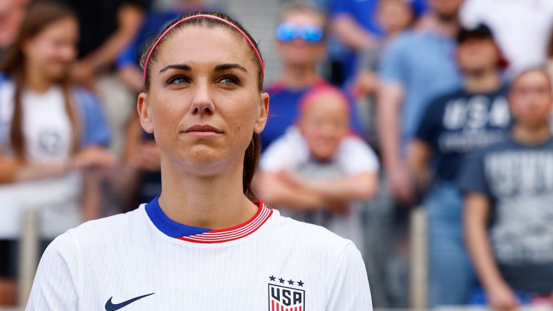 US soccer legend Alex Morgan announces retirement from the sport