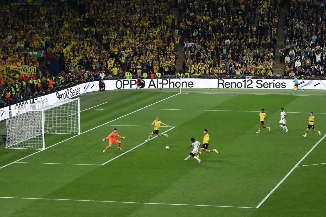 Vinícius played a key role in Madrid's double-winning season last year, including scoring in the Champions League final against Borussia Dortmund.