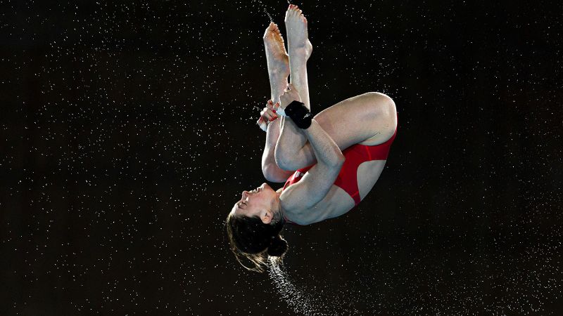 Olympic moment of the day: Facing giants, diver Andrea Spendolini-Sirieix shows what sports – and life – are all about