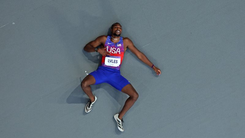 American sprinter Noah Lyles says he tested positive for Covid-19, ran 200-meter race anyway