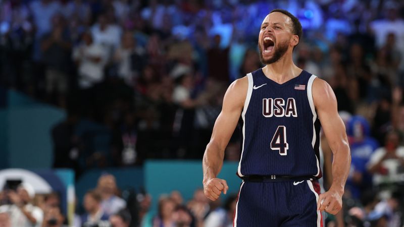 Olympic moment of the day: Steph Curry is pure gold when it matters the most