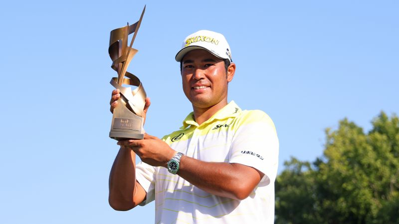 Japan’s Hideki Matsuyama watches five-shot lead disappear before winning FedEx St. Jude Championship