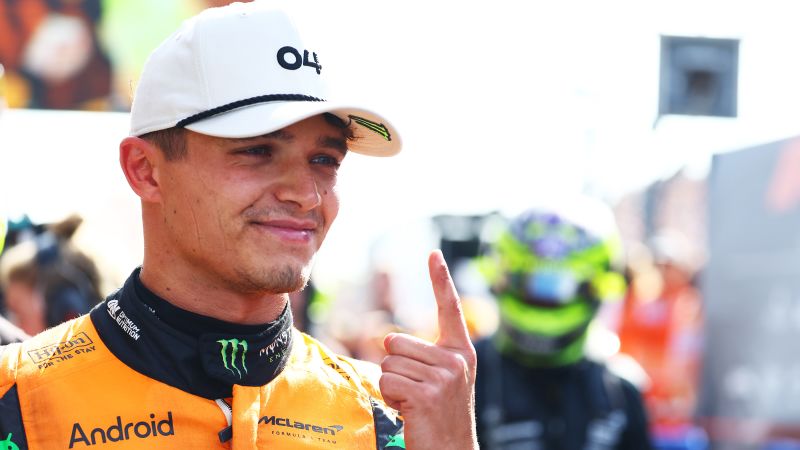 Lando Norris beats Max Verstappen at Dutch Grand Prix to set up intriguing F1 title race