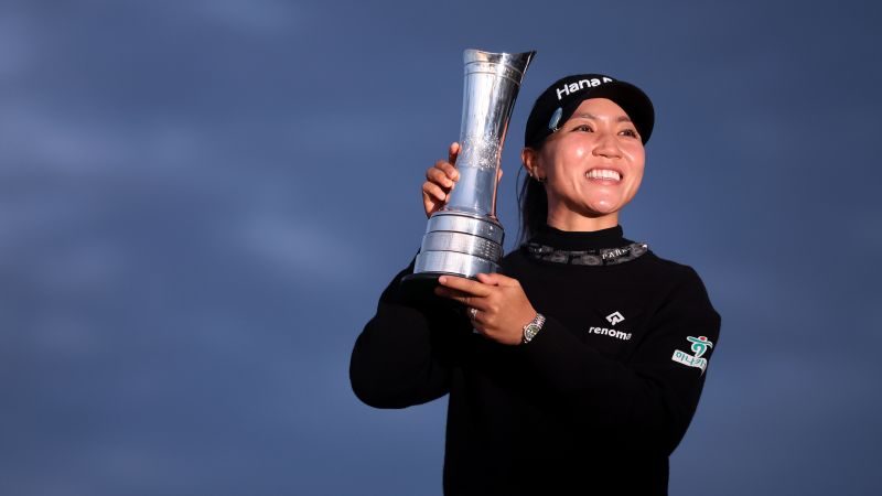 Lydia Ko completes ‘Cinderella-like story’ with Women’s Open victory after Olympic gold in Paris