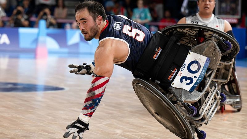 Chuck Aoki: ‘You can sometimes feel limited by your disability. But in wheelchair rugby, your wheelchair is an asset’