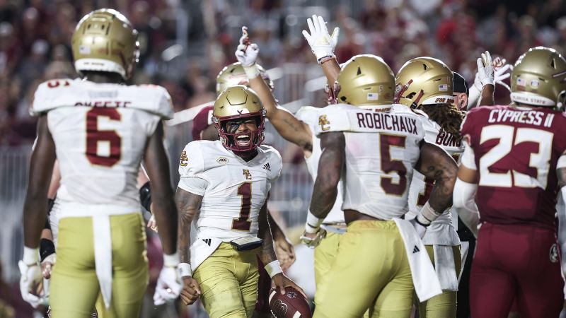 Boston College stuns No. 10 Florida State to deepen Seminoles’ woes as winless start to season continues