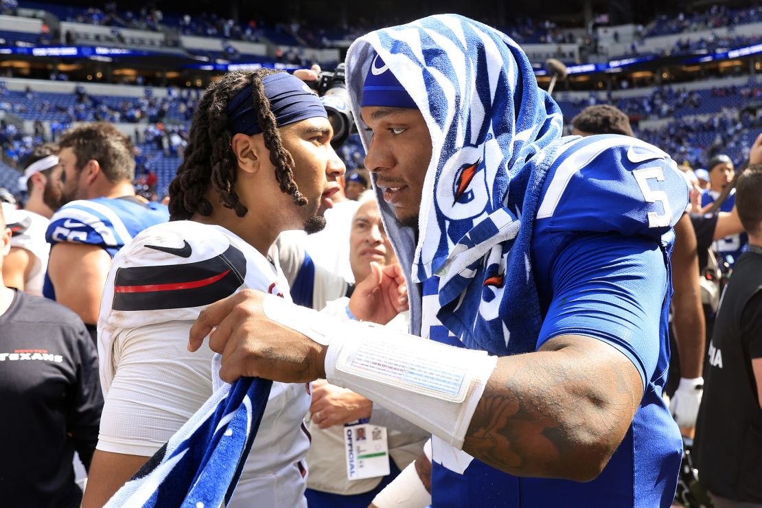 Stroud (left) and Richardson (right) both have bright futures in the NFL.