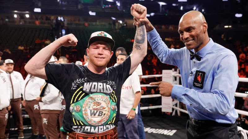 Canelo Álvarez says he is ‘the best fighter in the world’ after retaining his unified super middleweight titles