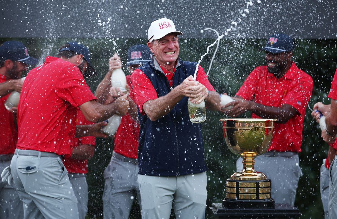 Furyk toasts American triumph.