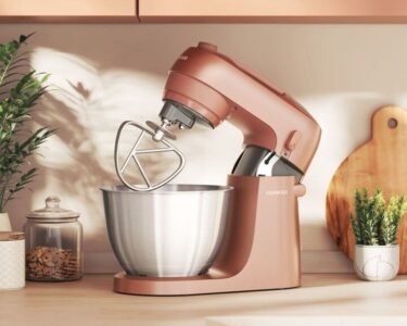 Small kitchen? No problem - Kenwood's tiny stand mixer lets you make up to 48 cupcakes and fits virtually anywhere