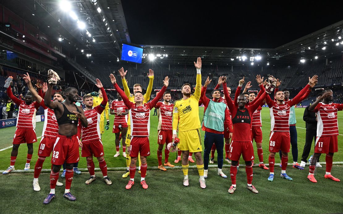 French side Brest continued its unbeaten start to this year's tournament.