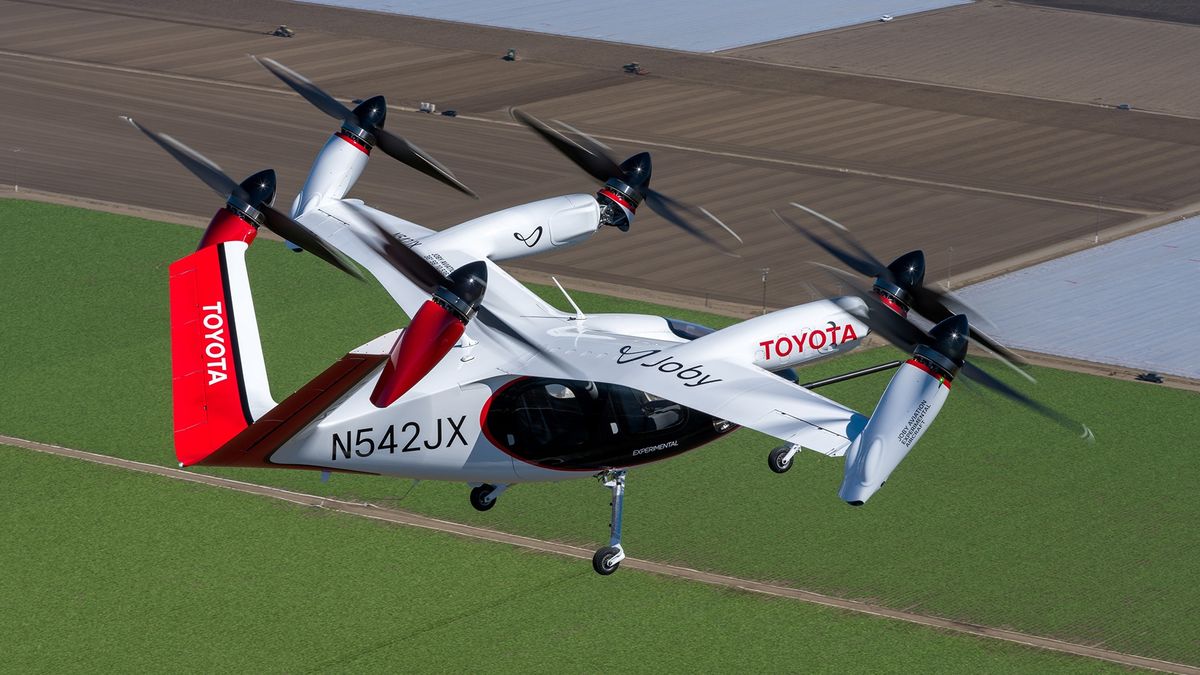 Toyota invests another $500 million in an electric air taxi company as it soars toward the future of air mobility