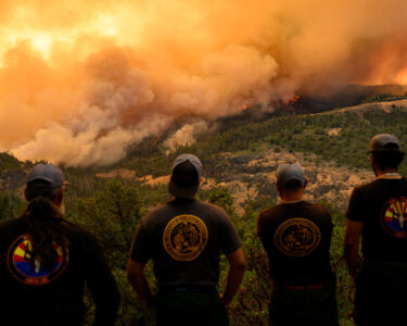 Park Fire near Forest Ranch, Calif.