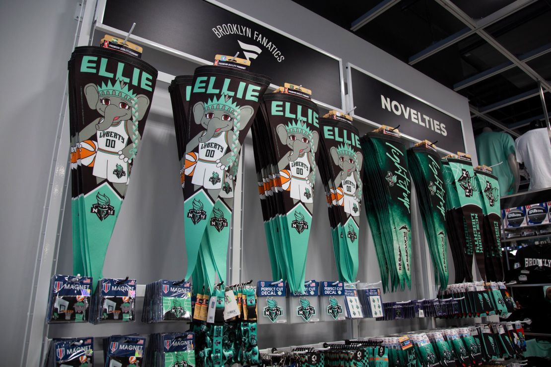 The Liberty is capitalizing on the enthusiasm for Ellie with plenty of Ellie-themed merch.