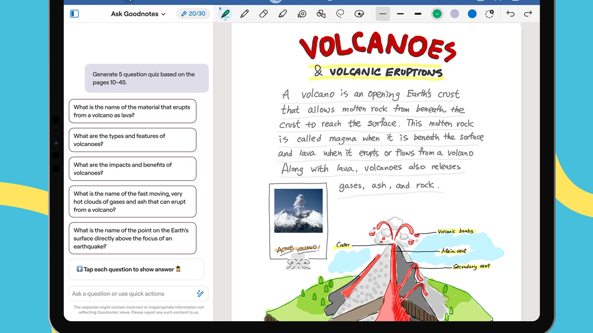 Goodnotes adds an AI that can read and explain even the worst handwriting